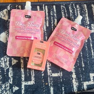 VIRAL Hair Care Product Set with HYDRATING Hair Masks and Hair Oil🌸